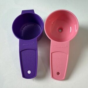 Tupperware Mini TeaTime Strainer & Sifter Gadgets Set of 2